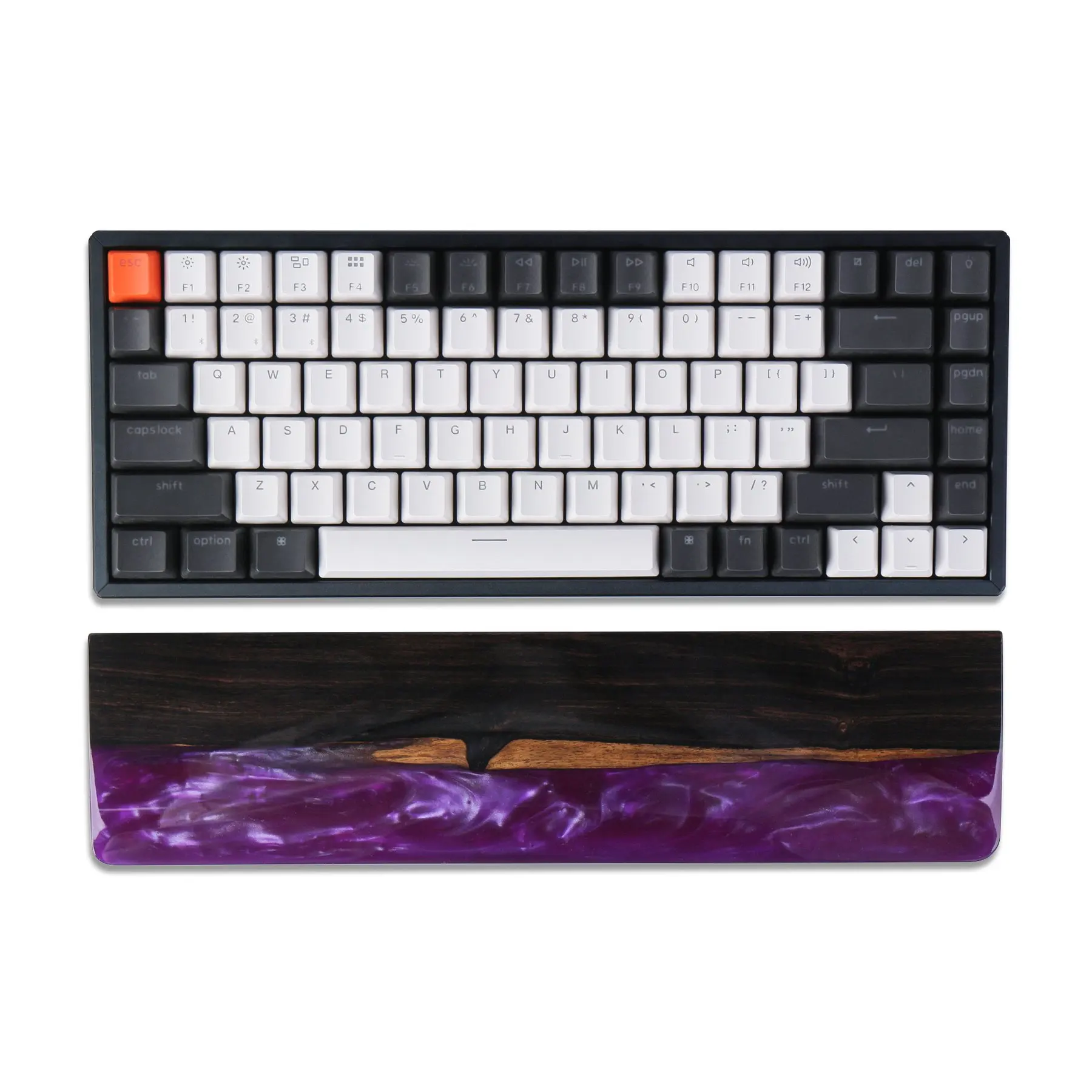Keychron K2/K6 Wooden and Resin Palm Rest for Bluetooth Mechanical Keyboard | Компьютеры и офис