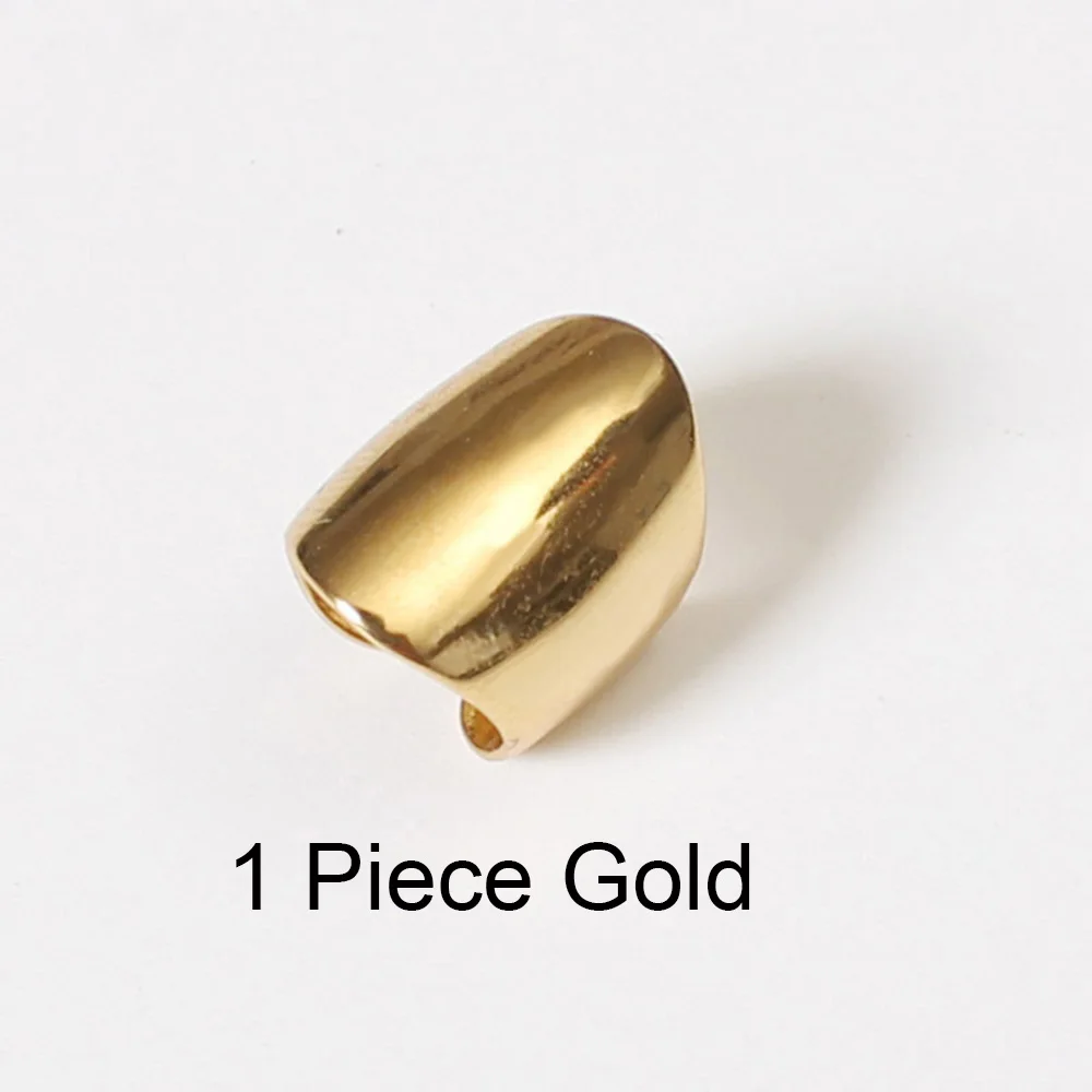 1 Piece Gold Новинка, Лидер продаж, модные женские клипсы в форме C, роскошные золотые 585 серебряные серьги без пирсинга, ювелирные изделия в стиле панк - Окраска металла: 1 Piece Gold