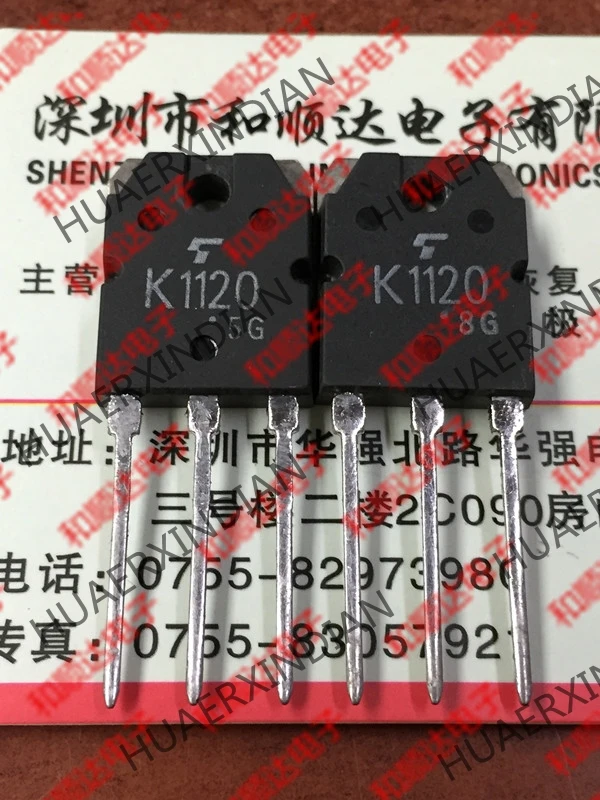 10 шт./лот и 2SK1120 TO-3P 1000V 8A на