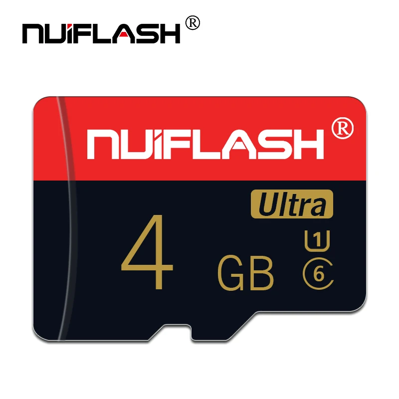 4 ГБ Высокоскоростная карта micro sd, 4 Гб, 32 ГБ, класс 10, карта памяти, 64 ГБ, 128 ГБ, флеш-карта, 8 ГБ, 16 ГБ, tf карта, флеш-накопитель с бесплатным адаптером в подарок - Емкость: 4 ГБ