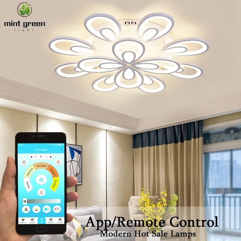 

Ceiling Peacock tail Modern LED Chandelier Lustre For Living Room Light Bedroom Dining room Acrylic Ceiling Chandelier Lighting