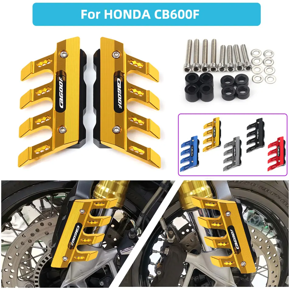 With Logo Motorcycle Front Fender Side Protection Guard Mudguard Sliders For HONDA CB600F CB 600F HORNET Accessories universal | Автомобили