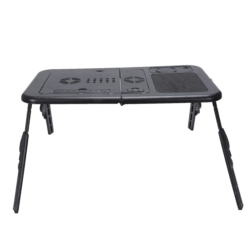 

Adjustable foldable laptop Notebook Desk Table Stand Tray Portable Black