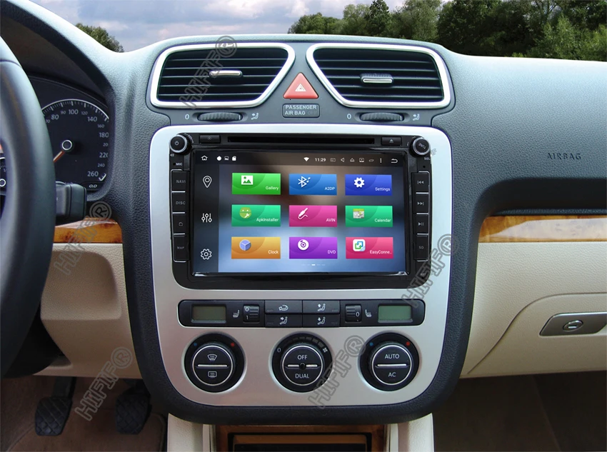 Top IPS DSP Android 9.0 2 din multimedia PLAYER For VW passat CC 3C b5 b6 golf 5 6 polo tiguan Turan Seat Altea Toledo BORA RADIO 1