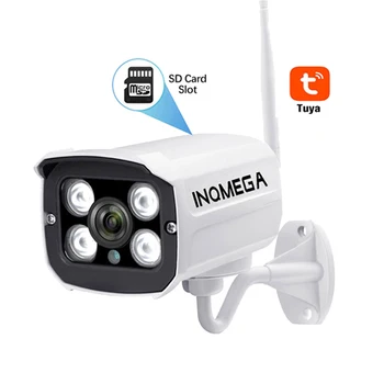 

INQMEGA Tuya Camera Outdoor Wlan Wifi Full HD 1080P 4 Channel CCTV System Metal IP Camera CCTV Home IP Video Surveillance