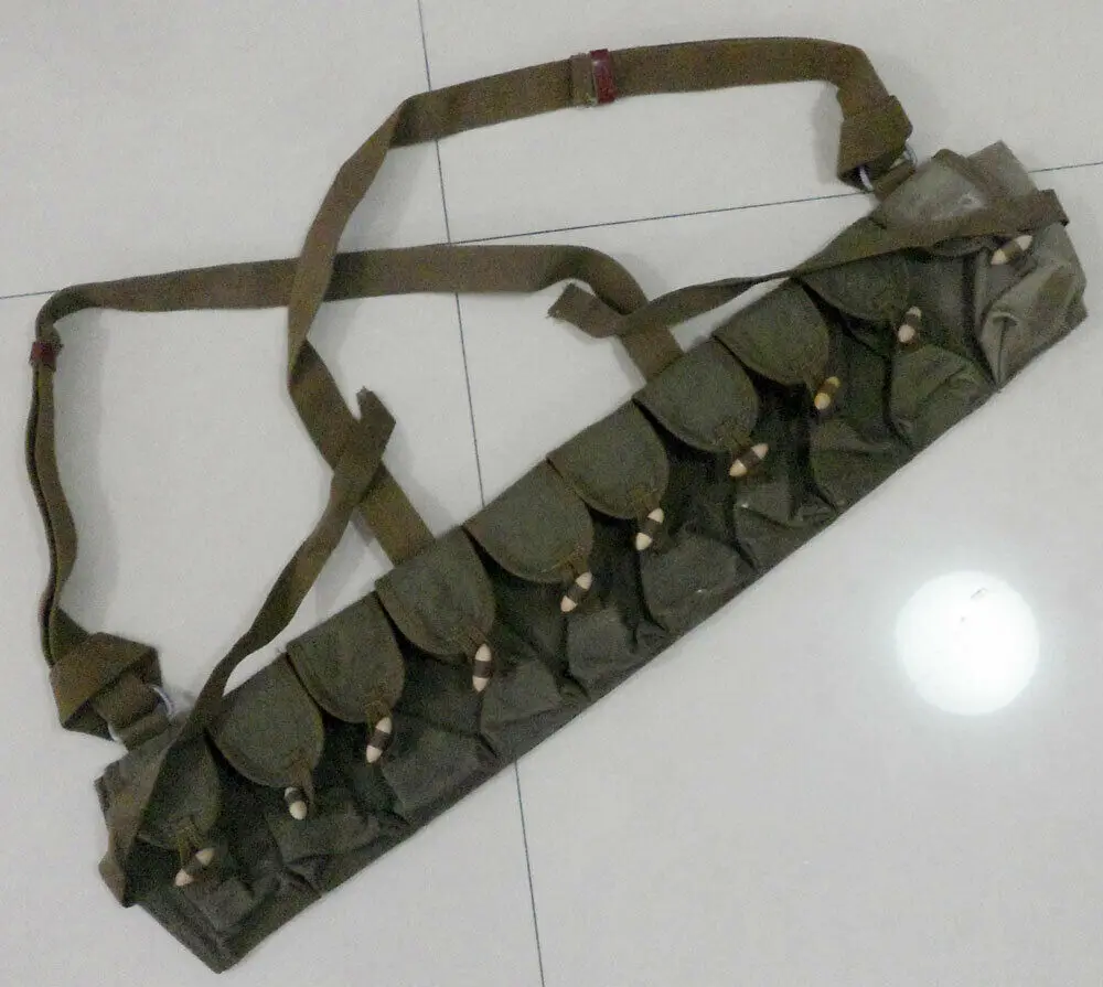Military Surplus Chinese Army Type 56 SKS Rifle Bag Cover Pack SKS Ammo Pouch Chest Rig