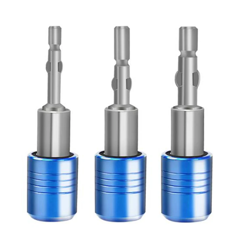 1pc Impact Driver Drill Socket Adapter Hex Shank To Square Socket Drill