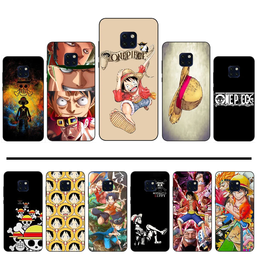 One Piece Luffy DIY Printing Phone Case cover Shell For Huawei Mate 9 10 20 Pro lite 20x nova 3e P10 plus P20 Honor10 | Мобильные