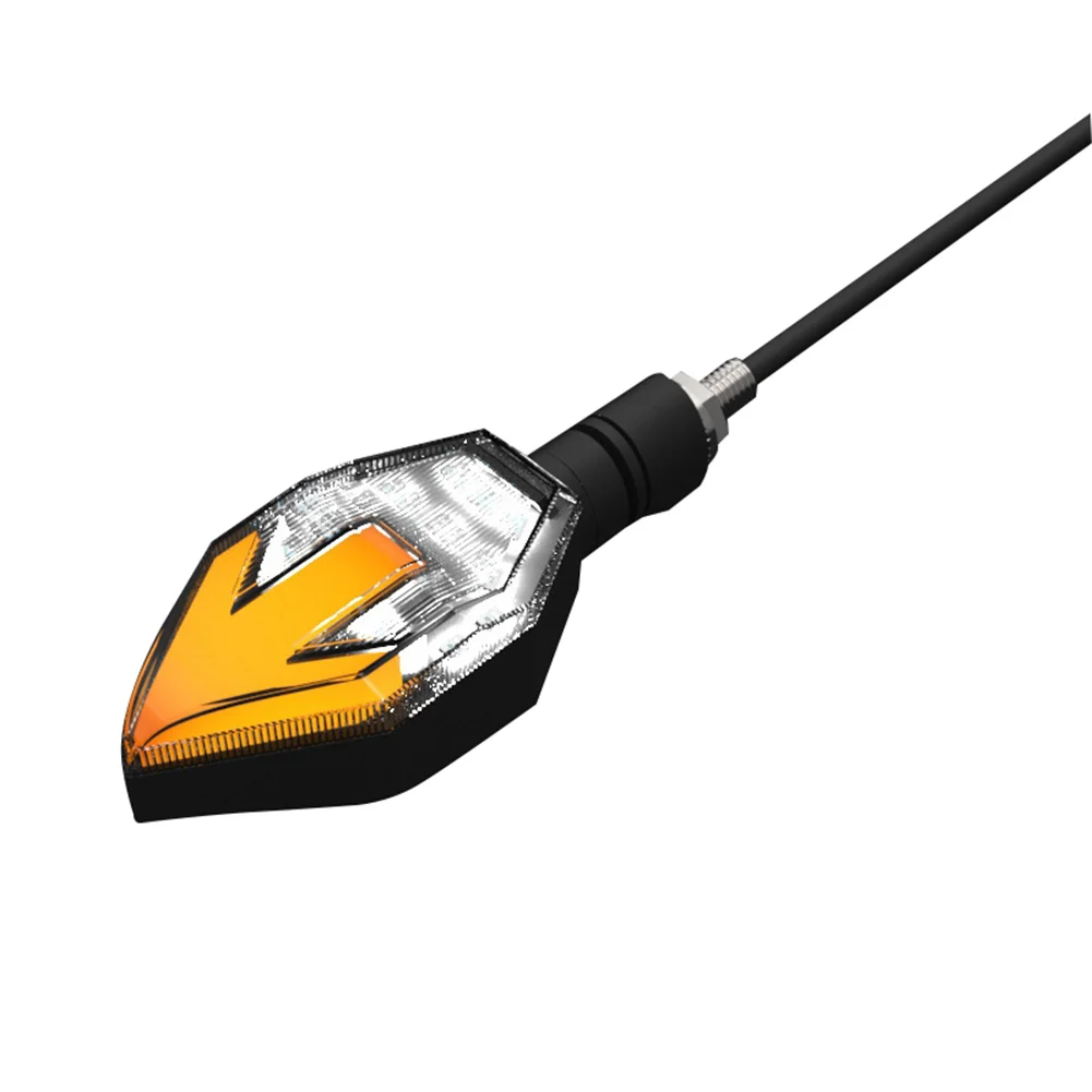

Backup Turn Signal Light Parking 2pcs Motorcycle Double Color Daytime Running Urgent Caution