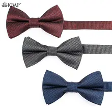 Модные галстуки-бабочки для мужчин Предварительно завязанный регулируемый галстук-бабочка для смокинга Свадебная вечеринка шафер жениха шеи галстук Мужская одежда аксессуары