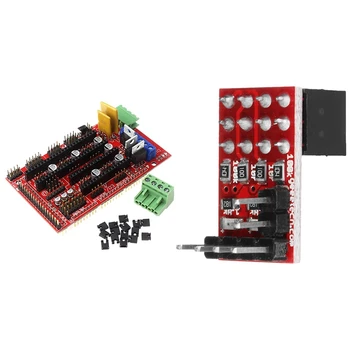 

3D Printer Control Board RAMPS 1.4 Control Panel Printer Control RAMPS & for Reprap Ramps1.4 RRD Fan Extender