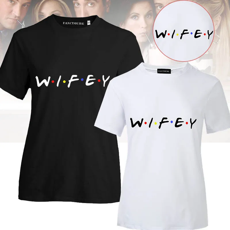 HUBBY WIFEY парные футболки для женщин мужчин влюбленных Толстовка влюбленных пары с коротким рукавом футболки