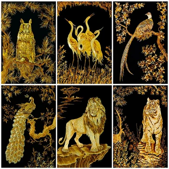 

Evershine Diamond Painting Tiger Cross Stitch Kit 5D DIY Diamond Embroidery Sale Animals Lion Rhinestone Art Wall Decoration