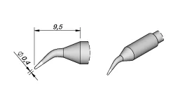 

original JBC soldering tips C245-029 Cartridge Conical