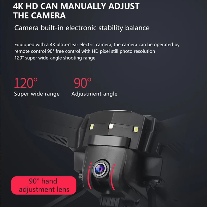 Радиоуправляемый Дрон KY601G GPS Квадрокоптер с камерой 4K HD 2000 метров дистанционный