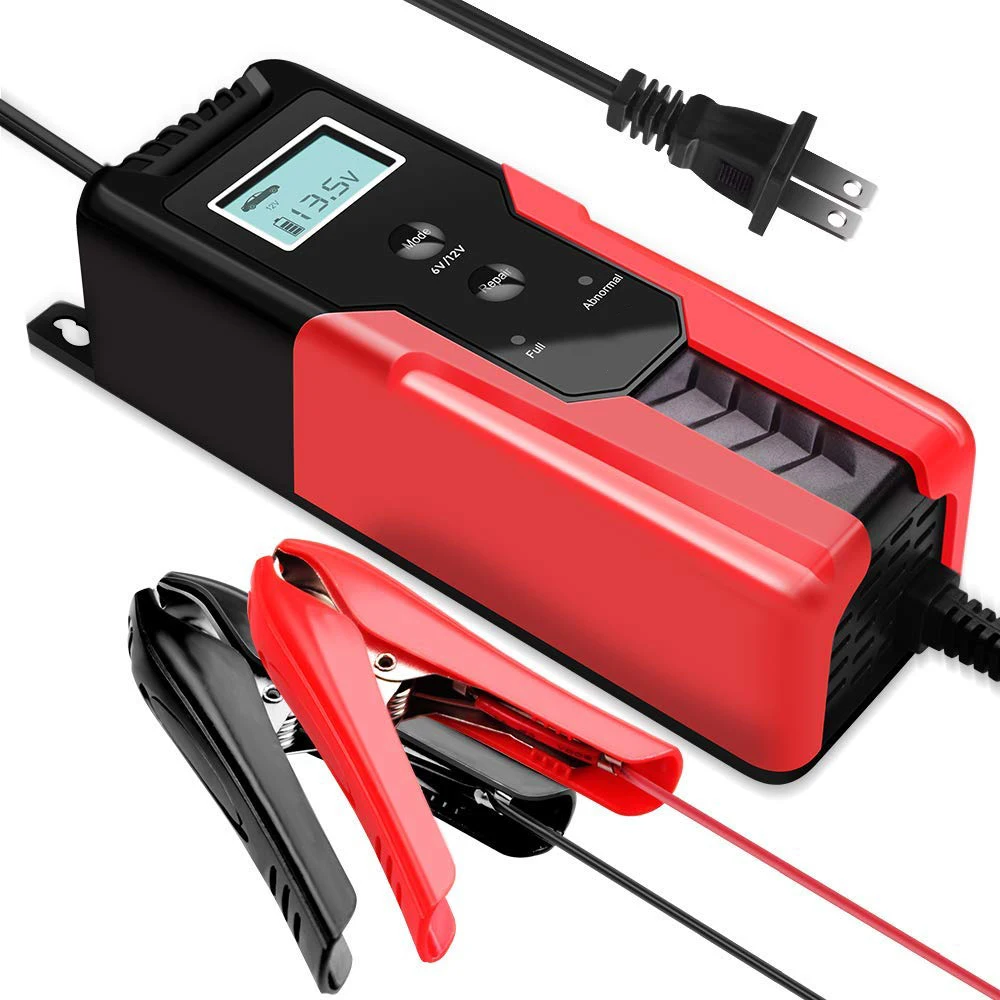 6v12v auto recognition charger Intelligent large s...