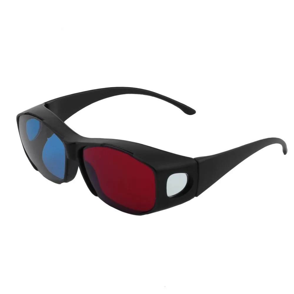 Universal Type 3D Glasses TV Movie Dimensional Anaglyph Video Frame 3D Vision Glasses DVD Game Glass Red And Blue Color