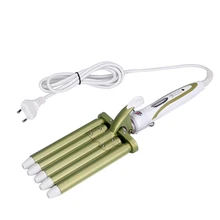 Gw Hair Curler Temperature Adjustable Curling Iron Hot Iron Bucket Fast Tool Using Different Hair Hairdressing Tools Eu Plug