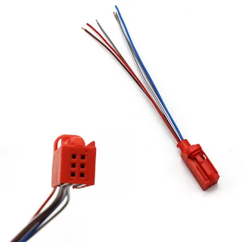 

Car Styling 6 Pin/Way Car Tire Pressure Alarm Plug Connector 4D0971636 for VW Golf CC Jatta Skoda Fabia Audi A3 A4