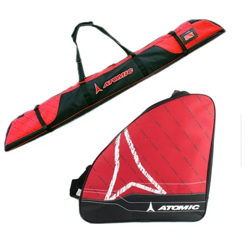 

1 Set Thick Professional Skiing Ski Snow Boots Bag Portable Carry Shoulder Bag Non-slip For Snowboard Double Board Case