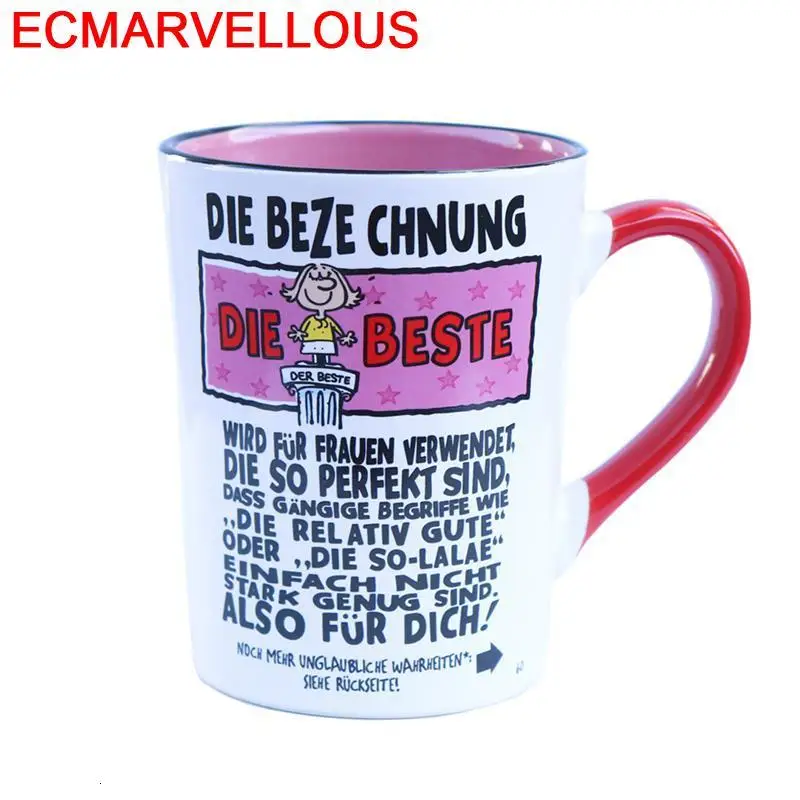 Tazzine Caffe Coffe Travel Funny Mok Copo E Xicara Taza керамическая посуда для напитков Экологичная Caneca