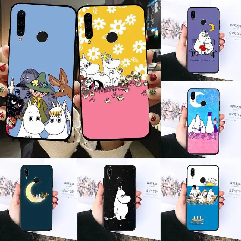 

Hippo Moomin valley Moomintroll Phone Case For Huawei Honor view 7a5.45inch 7c5.7inch 8x 8a 8c 9 9x 10 20 10i 20i lite pro