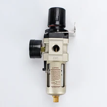 1 AW5000 6 точек интерфейса нормальный и автоматический дренажный воздушный фильтр клапан ловушка Манометр Компрессор редуктор давления клапан