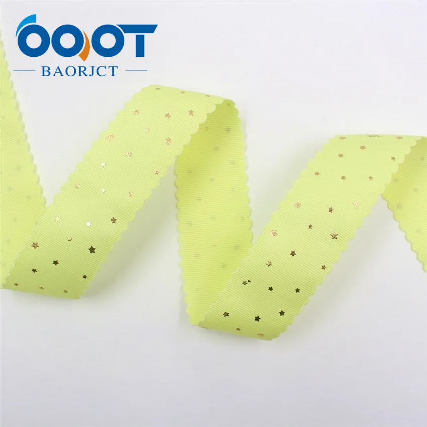 OOOT BAORJCT I-19729-1735, 38 мм, 10 ярдов сплошной цвет горячего тиснения лук-узел корсажные ленты, лук крышка DIY аксессуары украшения - Цвет: I-19729-1739