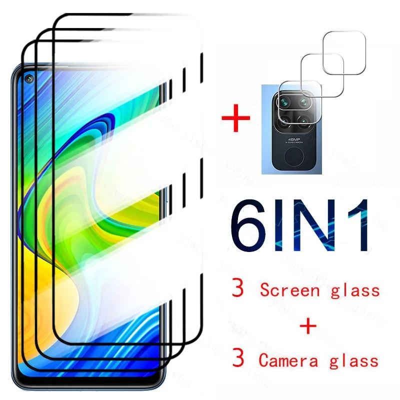 Чехол для Xiaomi Redmi Note 9 Pro 9s 10 10s 8 8T закаленное стекло Poco F3 x3 M3 Note10 10Pro Note9S экрана