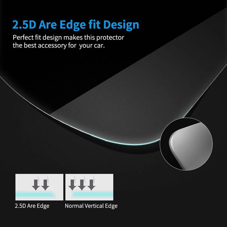 Interior Cover Door Decoration Tempered Glass LCD Screen Protective Film Sticker For A-UD-I E-tron 2018-2021 Car Gps Navigtion Dashboard Guard Accessories Color Name : Dashboard glass