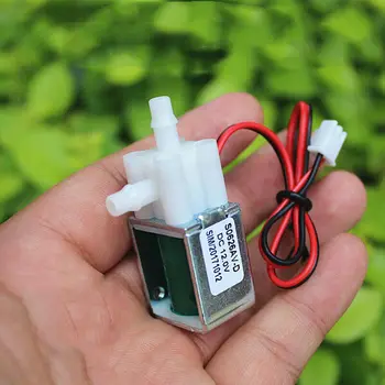 

DC12V Micro Mini Electric Solenoid Valve Normally Closed N/C Water Valve Air Valve DIY Automatic watering control system