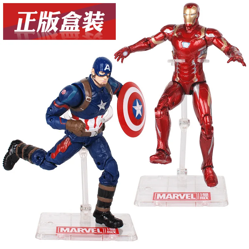 18 см Marvel Мстители эндгейм танос Человек паук Халк Бастер Железный человек