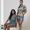Amina 2 Piece Crop Top and Short Pant Ankara Outfit