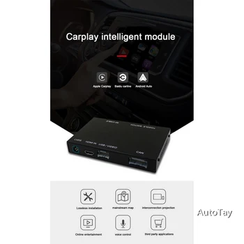 

For Lexus NX ES US iS CT RX GS LS LX LC RC 2014-2019 Multimedia Wireless Apple CarPlay&Android Auto Retrofit Kit