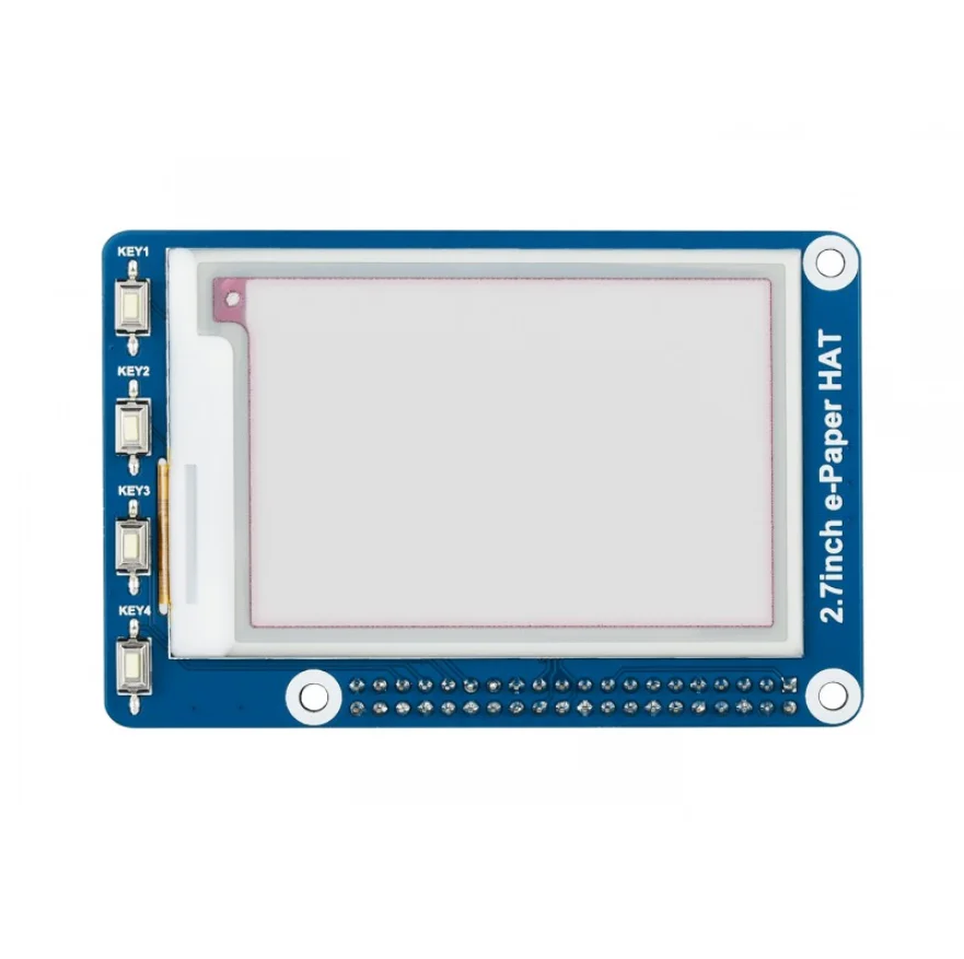 Электронная бумажная шляпа 2 7 дюйма 264x176 дисплей e Ink для Raspberry Pi 3B/3B +/2B/Zero W SPI