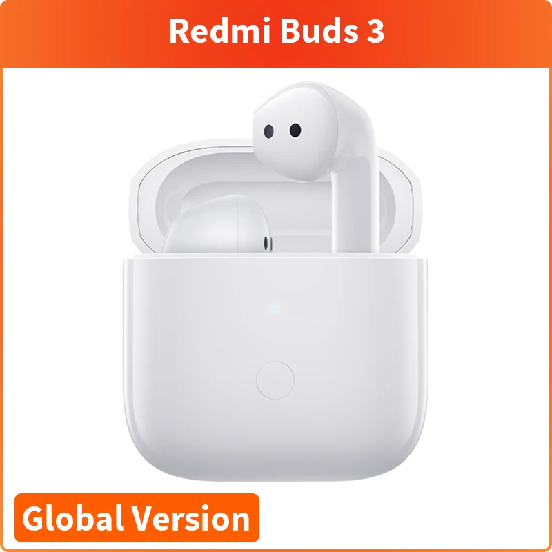 Оригинальные наушники Xiaomi Redmi Buds 3, полувкладыши, гарнитура Bluetooth 5,2, TWS наушники AptX, адаптивные беспроводные наушники 20h MIUI Pop Window
