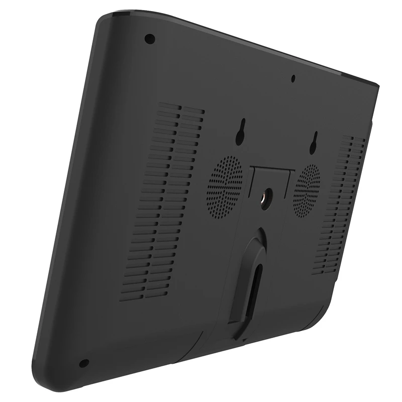 Портативный 9 дюймов TFT светодиодный 1080P HDMI-в H.265 Dvbt2 цифровой аналоговый ТВ автомобильный телевизор Поддержка USB устройство для считывания с tf-карт штепсельная вилка европейского стандарта