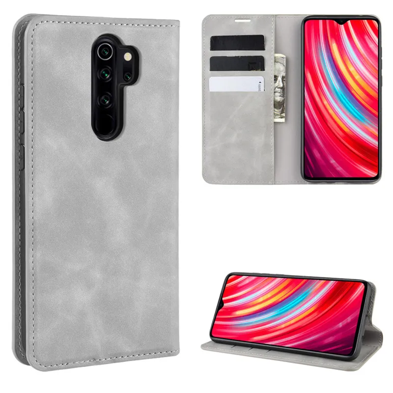 Для Xiaomi Redmi Note 8 Pro Флип PU + TPU кожаный магнит Ультратонкий чехол кошелек для Hongmi 7