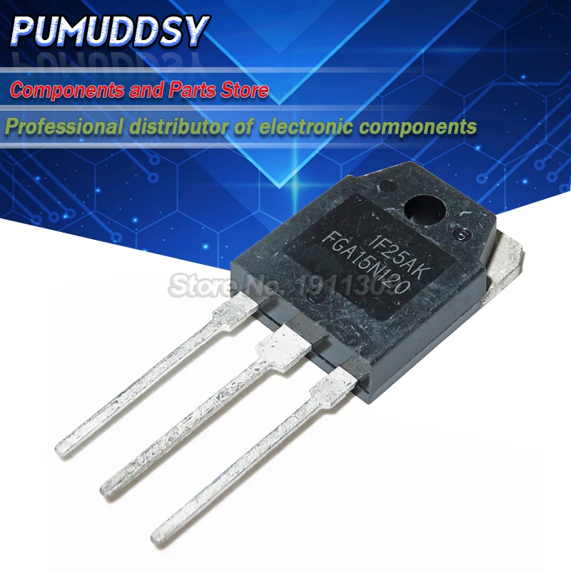 ТРАНЗИСТОР FGA15N120ANTD TO3P транзистор бтиз FGA15N120 15N120 1200 в NPT Тренч IC 2 шт. | Электронные