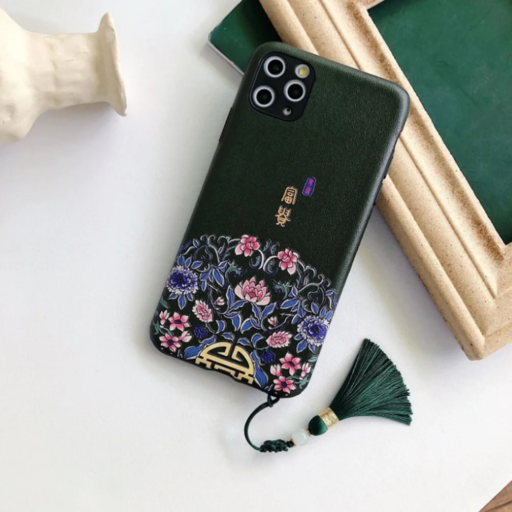 Чехол в китайском стиле для Apple iPhone X XR XS 8 7 6 6S Plus 11 pro Max|Бамперы| |