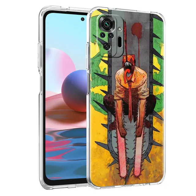 Chainsaw Man Anime Soft Clear Case For Xiaomi Redmi Note 10 9 Pro 9S 8 10S 7 8T 9C 7A 8A 9T K40 Silicone Phone Cover Fundas PTTM-CLS10