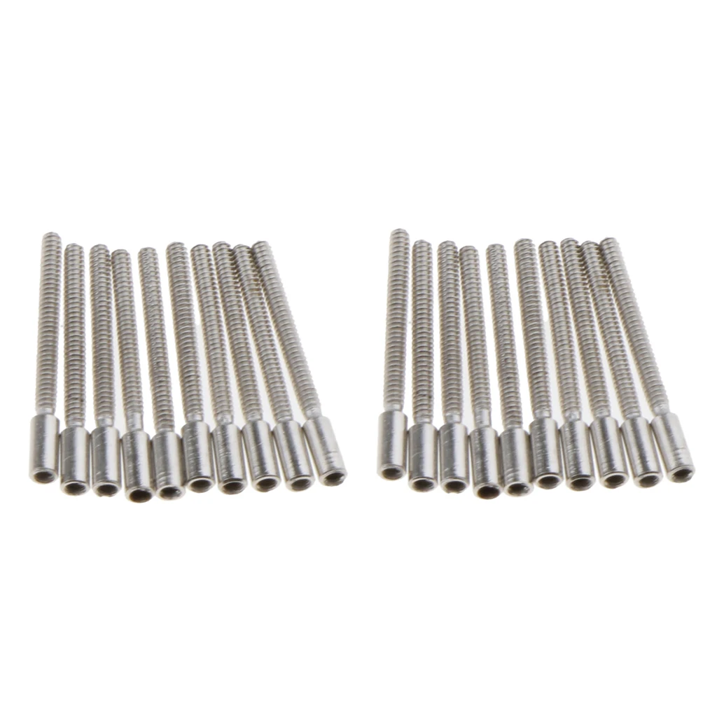 20x Wristwatch Stem Movements Winding Extensions Bar Watch Repair Tool
