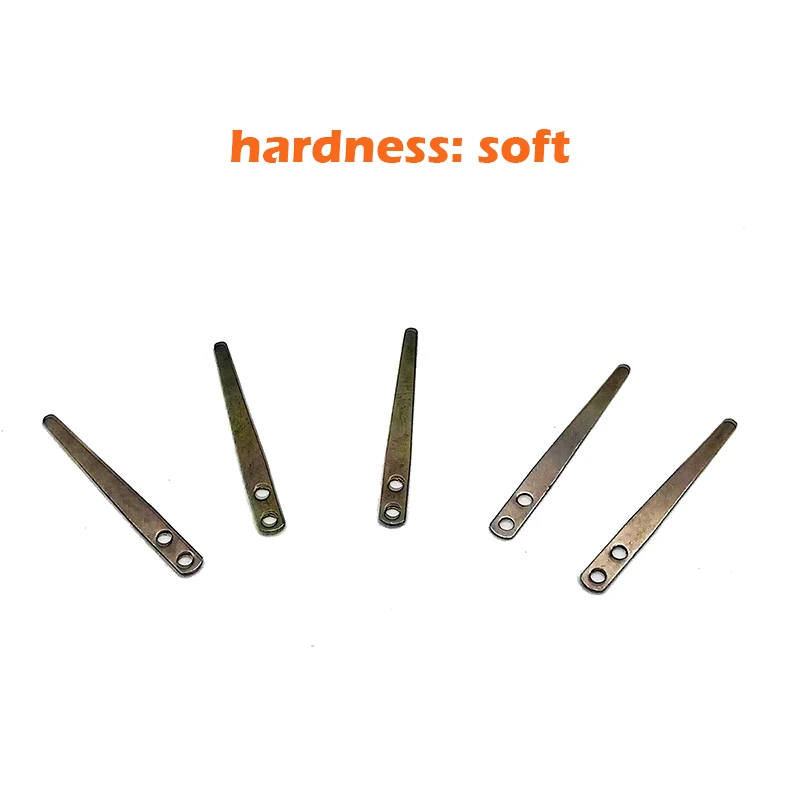 8 pieces saxophone Leaf spring pieces saxophone left hand side keys Leaf spring pieces saxophone neck Leaf spring pieces