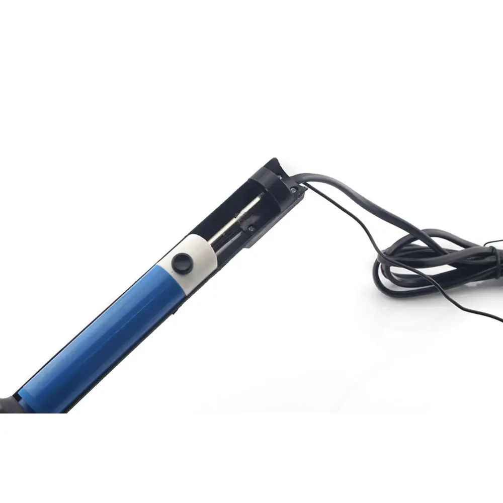 EU 2 in1 30W 220V Soldering Iron PCB Solder Sucker Desoldering Vacuum Pump Welding Tool desoldering suction pump desoldering pump desoldering tool electrothermal solder sucker