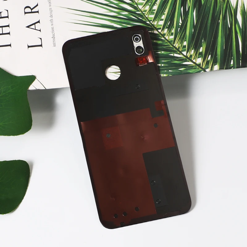 P20Lite корпус для huawei P20 Lite стеклянная задняя крышка батарейного отсека телефон запасные части чехол+ камера Стекло наклейка клей
