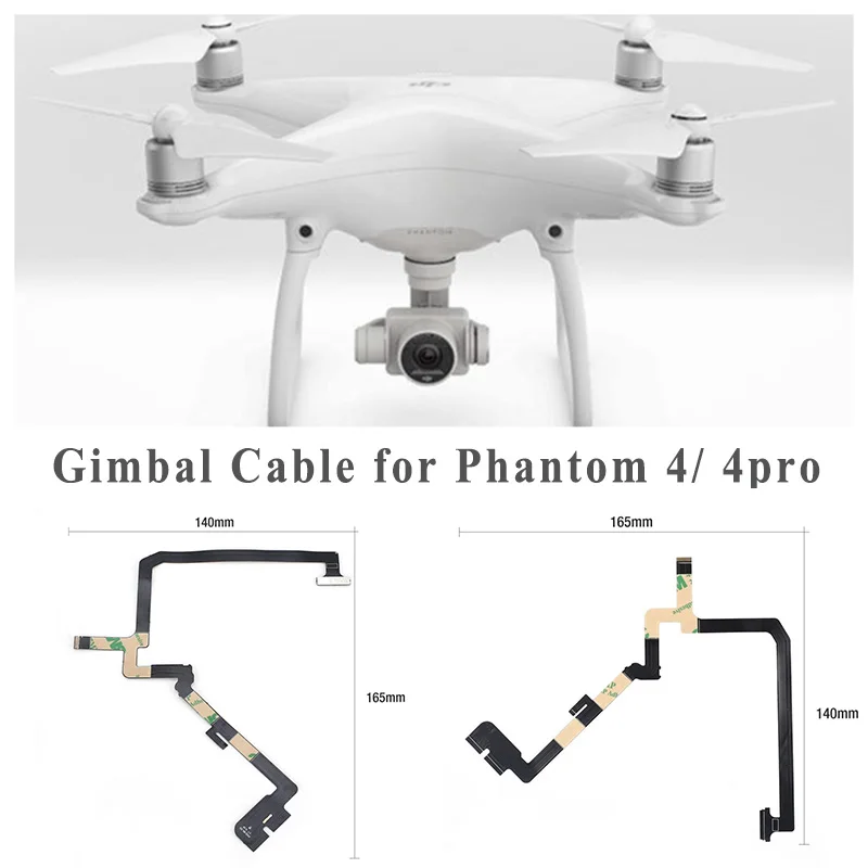 Гибкий карданный трос гибкий плоский ленточный RC кабель для DJI Phantom 4 4PRO камера