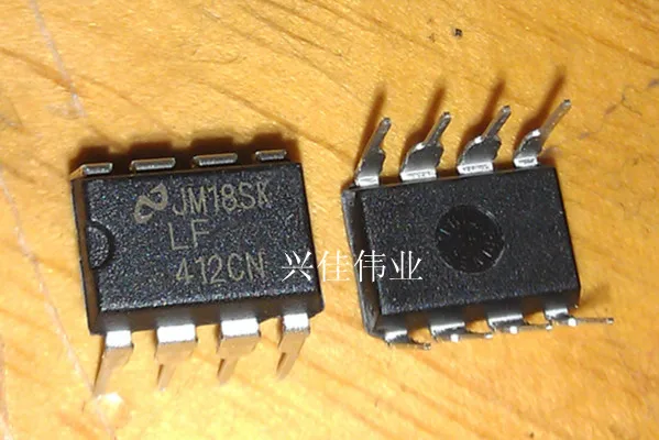 5 предметов в партии, LF412CN LF412 DIP-8