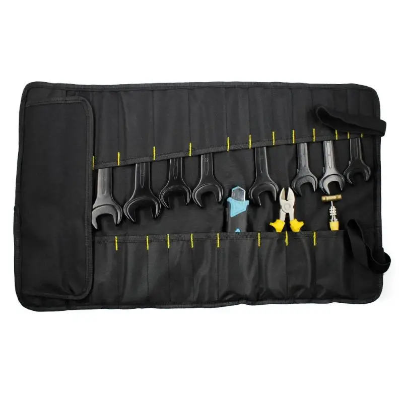 

Waterproof Oxford Tool Kit Carrying Handles High-capacity Portable Wear-resisting Folding Roll Bags Toolkit With Handle