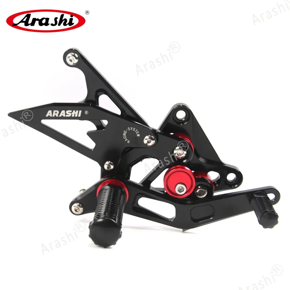 Arashi для SUZUKI GSXR1300 2008- CNC Rider Rearset Регулируемые подножки GSXR 1300 HAYABUSA non-ABS 08-12 13 14 15 16 17