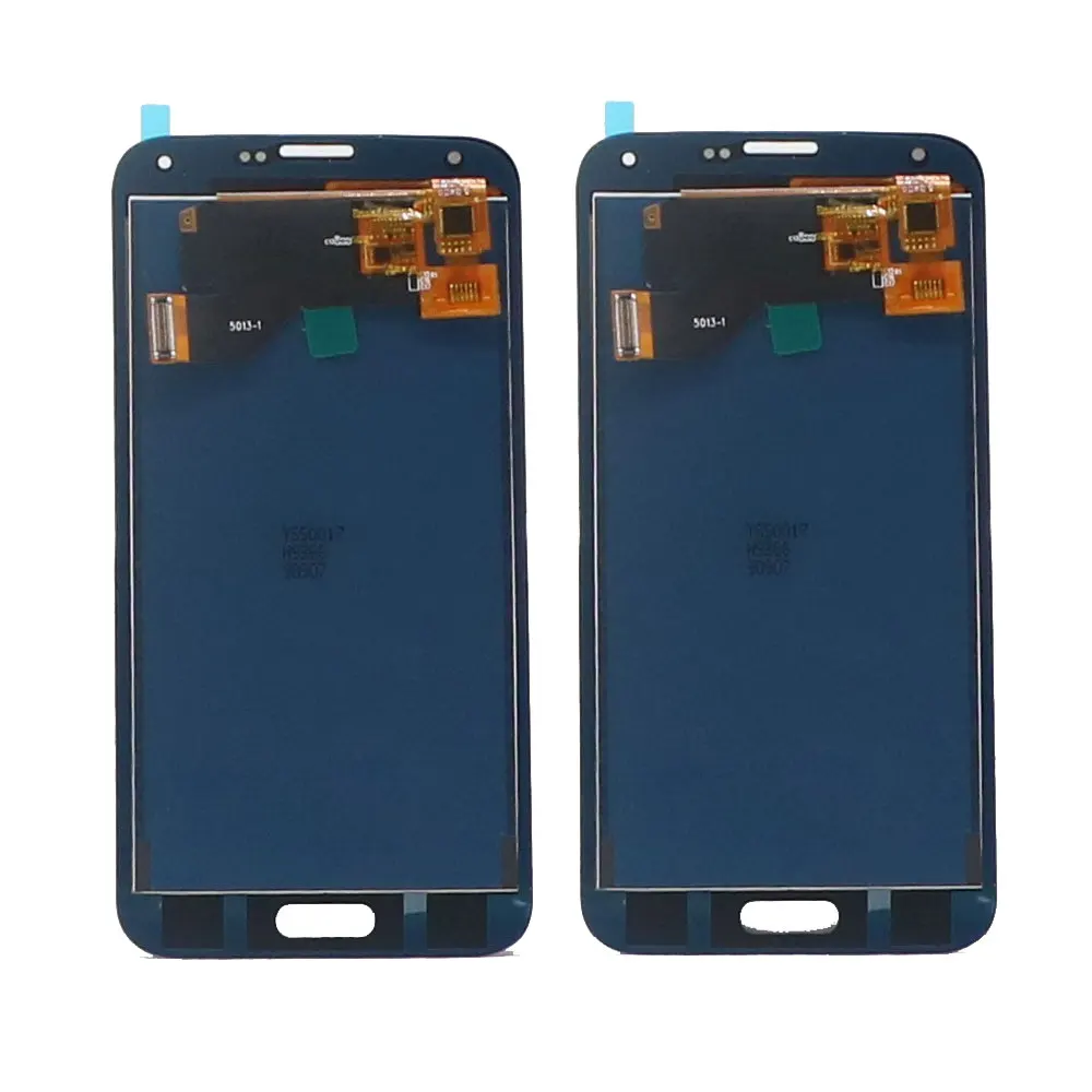 Супер AMOLED LCDs для Samsung Galaxy S5 I9600 G900 G900A G900F телефон LCDs дисплей сенсорный экран дигитайзер сборка Замена